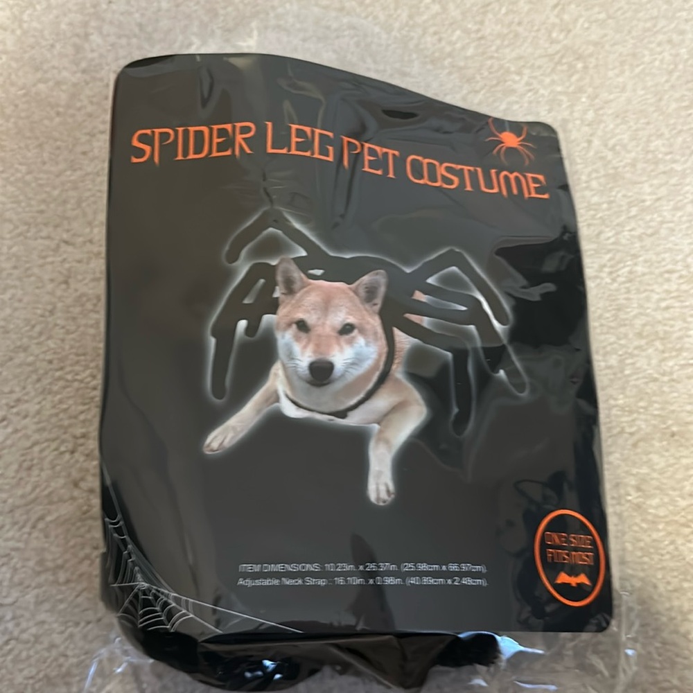Spider leg, pet costume dogs and cats EUC